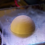 White Dome 3D Printed