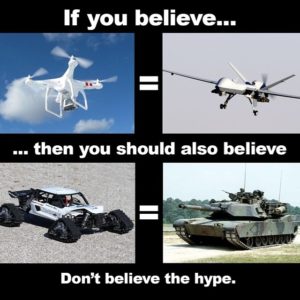 spreading drone truth